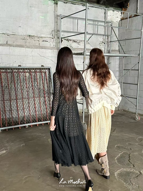 伯爵夫人腰身長洋裝